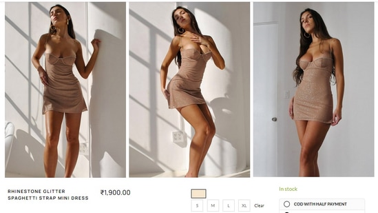 Price of Disha Patani's dress.&nbsp;