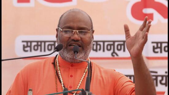 Delhi Police stops Hindu Sena ‘mahapanchayat’ midway: Who is Yati Narsinghanand?