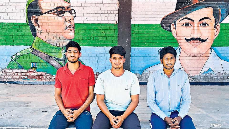 Army aspirants in Palra (Rahul Singh) Army aspirants in Palra (Rahul Singh)