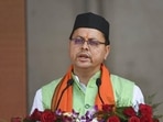 Uttarakhand chief minister Pushkar Singh Dhami. (PTI) Uttarakhand chief minister Pushkar Singh Dhami. (PTI)
