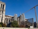 The reconstruction work on the Paris Cathedral is in full swing(Robert Schmiegelt/Geisler-Fotopress/picture alliance ) The reconstruction work on the Paris Cathedral is in full swing(Robert Schmiegelt/Geisler-Fotopress/picture alliance )