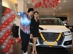 Tejasswi Prakash buys Audi Q7, Tejasswi Prakash buys Audi Q7,