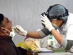 Delhi added 82 Covid-19 cases and one death on Monday.(ANI file photo. Representative image) Delhi added 82 Covid-19 cases and one death on Monday.(ANI file photo. Representative image)