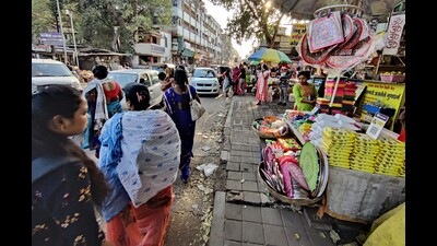 The anti-encroachment department of Pune Municipal Corporation (PMC) will be seeking help of State Reserve Police Force (SRPF) for its crackdown on unauthorised structures across the city (HT FILE PHOTO)