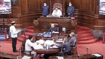The Rajya Sabha on Tuesday passed the Chartered Accountants, the Cost and Works Accountants and the Company Secretaries (Amendment) Bill, 2022 after the House voted by voice over 200 times. (ANI) The Rajya Sabha on Tuesday passed the Chartered Accountants, the Cost and Works Accountants and the Company Secretaries (Amendment) Bill, 2022 after the House voted by voice over 200 times. (ANI)
