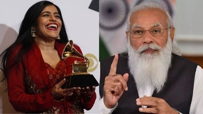 PM Modi congratulates Falguni Shah