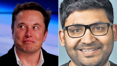 CEO Parag Agrawal wrote this on Elon Musk's poll related to Twitter's edit button. (Reuters and HT_PRINT) CEO Parag Agrawal wrote this on Elon Musk's poll related to Twitter's edit button. (Reuters and HT_PRINT)