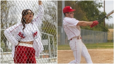 Priyanka Chopra was seen at Nick Jonas' baseball game.