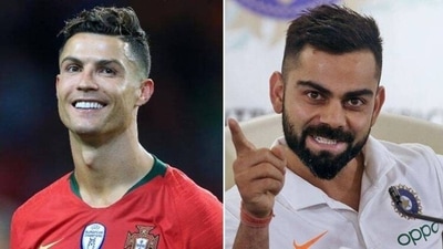 In Frame: Cristiano Ronaldo and Virat Kohli (Twitter) In Frame: Cristiano Ronaldo and Virat Kohli (Twitter)