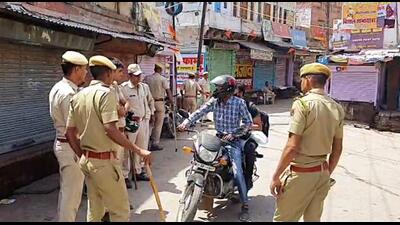 The police have so far arrested 20 people for the communal riot in Karauli and named an independent councilor in the FIR. (ANI) The police have so far arrested 20 people for the communal riot in Karauli and named an independent councilor in the FIR. (ANI)