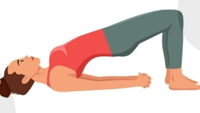 Setubandhasana: Setubandhasana or bridge pose will help improve blood circulation to the brain, boosting your child's memory and helping her focus Setubandhasana: Setubandhasana or bridge pose will help improve blood circulation to the brain, boosting your child's memory and helping her focus