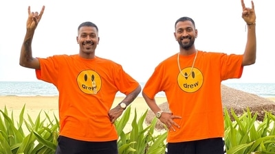 Hardik and Krunal Pandya (Krunal Pandya/Twitter) Hardik and Krunal Pandya (Krunal Pandya/Twitter)