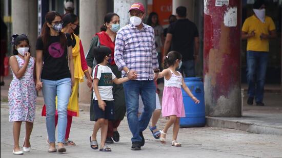 The rise in Chandigarh tricity’s daily infections also caused the active caseload to climb from 25 to 29 in the past 24 hours. (HT File Photo)