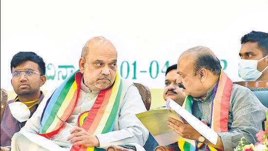 Karnataka chief minister Basavaraj Bommai is also hoping to quell growing clamour within his party and government over the delay in expansion of the cabinet after meeting with Amit Shah and JP Nadda. (PTI)