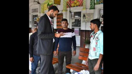 Ferozepur railway division earns <span class='webrupee'>₹</span>3.96 crores revenue from ticket defaulters in March (HT File)