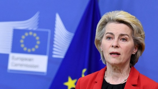 European Commission president Ursula von der Leyen.(Reuters file photo)