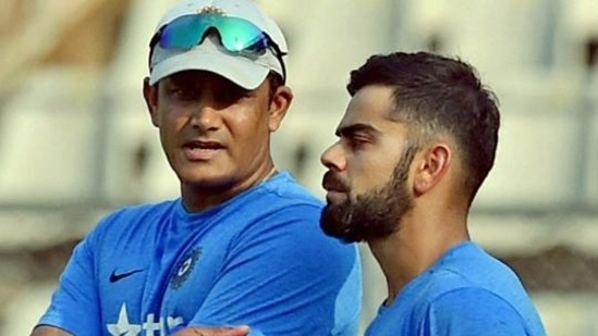 File photo of Anil Kumble and Virat Kohli (PTI)