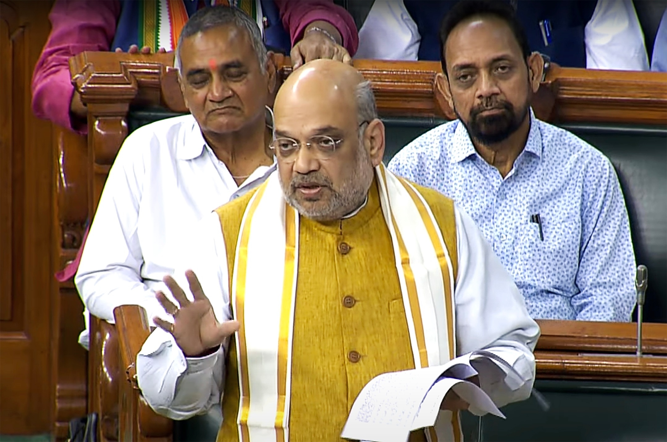 Shah said that the government will make rules to ensure that no person involved in a political agitation has to give (physical and biometric) measurements only for political agitation. (ANI file photo) Shah said that the government will make rules to ensure that no person involved in a political agitation has to give (physical and biometric) measurements only for political agitation. (ANI file photo)