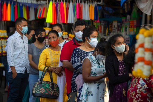Maharashtra, Telangana and Haryana have lifted the mask mandate, while Delhi is longer imposing fine for not wearing one in public. West Bengal has lifted all curbs related to Covid-19, however the mask mandate remains. (AP)