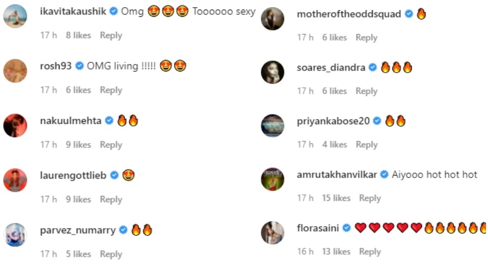 Comments on Richa Chadha's post. Comments on Richa Chadha's post. 