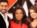 Abhishek Bachchan and Aishwarya Rai appeared on The Oprah Winfrey Show in 2009.