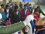 Delhi’s positivity rate was above 1% on February 24 this year, as fresh cases began to wind down at the end of the Omicron-driven fifth wave of Covid-19. (PTI) Delhi’s positivity rate was above 1% on February 24 this year, as fresh cases began to wind down at the end of the Omicron-driven fifth wave of Covid-19. (PTI)
