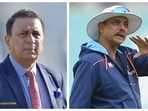 Sunil Gavaskar and Ravi Shastri