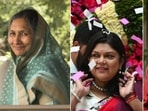 From left to right: Savitri Jindal, Falguni Nayar and Kiran Mazumdar-Shaw.