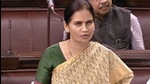 MoS (health) Bharati Pravin Pawar in the Rajya Sabha. (HT PHOTO) MoS (health) Bharati Pravin Pawar in the Rajya Sabha. (HT PHOTO)