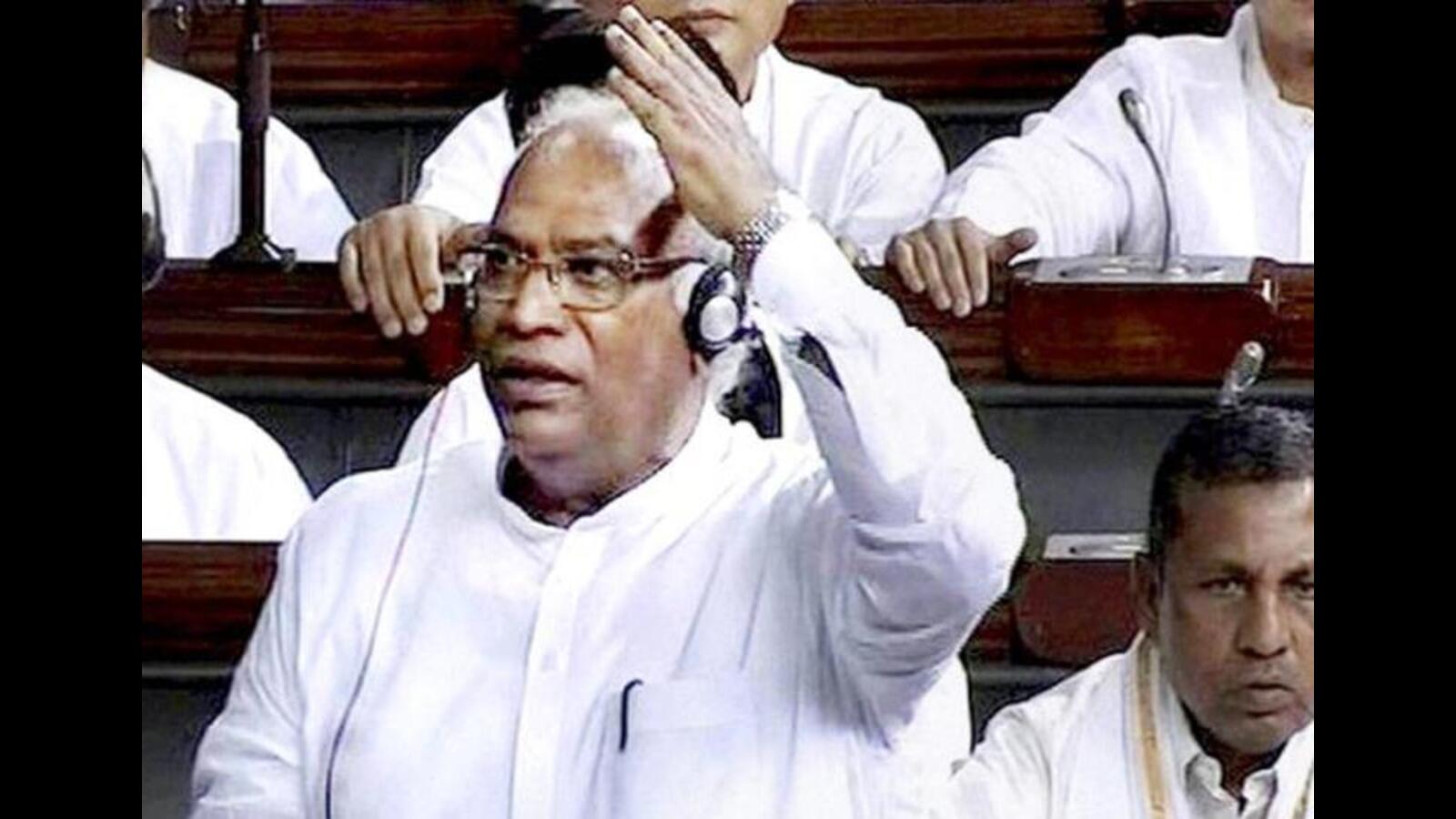 Rajya Sabha: Congress' Mallikarjun Kharge Raises Issue Of Rising Hate ...