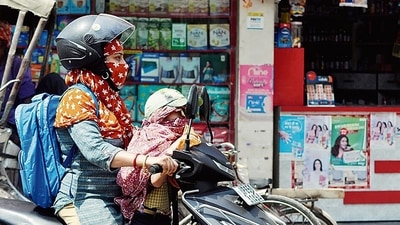 Northwest and central India recorded heatwaves during the second half of March. (HT PHOTO) Northwest and central India recorded heatwaves during the second half of March. (HT PHOTO)
