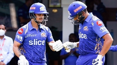Mumbai Indians Rohit Sharma and Ishan Kishan (Mumbai Indians Twitter) Mumbai Indians Rohit Sharma and Ishan Kishan (Mumbai Indians Twitter)