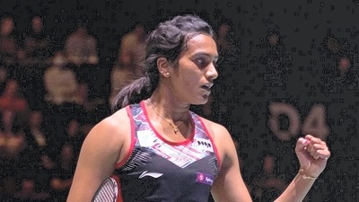 File photo of PV Sindhu (PTI)