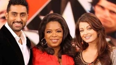 Abhishek Bachchan and Aishwarya Rai appeared on The Oprah Winfrey Show in 2009.