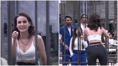 Lock Upp: Mandana Karimi and Azma Fallah have another fight on the reality TV show. Lock Upp: Mandana Karimi and Azma Fallah have another fight on the reality TV show.