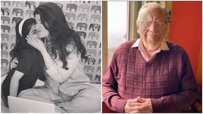 Twinkle Khanna has shared the story of her daughter Nitara's first meeting with Ruskin Bond.