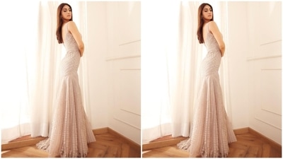 Vaani Kapoor earlier left fans mesmerised with her ivory mermaid inspired dress. (Instagram/@_vaanikapoor_) Vaani Kapoor earlier left fans mesmerised with her ivory mermaid inspired dress. (Instagram/@_vaanikapoor_)
