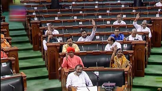 In 2021, the Lok Sabha used just 8,374 reams of paper all year, a 61% reduction. (PTI) In 2021, the Lok Sabha used just 8,374 reams of paper all year, a 61% reduction. (PTI)