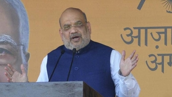 Union home minister and BJP leader Amit Shah. (HT File Photo)