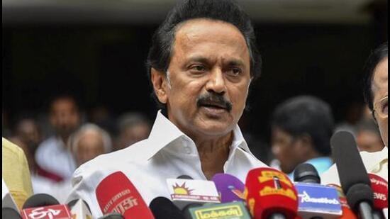 According to a statement issued by chief minister MK Stalin’s office, the new education policy will highlight the ancient culture of Tamil Nadu, its present position and future objectives. (PTI)