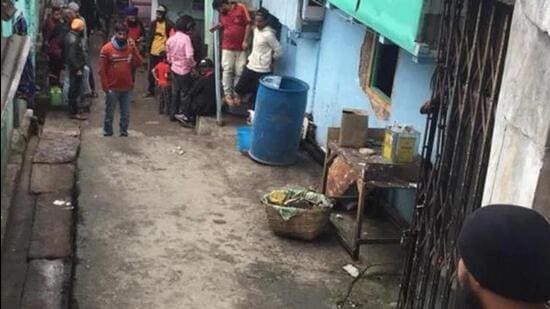 Punjabi Lane, locally known as Them Iew Mawlong, was inhabited by people from Punjab, who were brought to Shillong by the British to engage them in sanitary works. (File Photo)