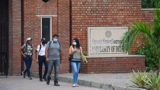 Delhi University's ‘Job Mela’ for UG, PG students begins tomorrow(Amal KS/HT Photo)