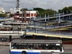 Bangalore Metropolitan Transport Corporation (BMTC) is planning to make its buses conductor-less from next year onwards. (Photo by Samuel Rajkumar/ Hindustan Times) Bangalore Metropolitan Transport Corporation (BMTC) is planning to make its buses conductor-less from next year onwards. (Photo by Samuel Rajkumar/ Hindustan Times)