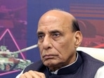 Defence minister Rajnath Singh. (PTI) Defence minister Rajnath Singh. (PTI)