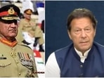 Pakistan army chief General Qamar Javed Bajwa and Imran Khan
