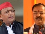 Akhilesh Yadav and Keshav Prasad Maurya