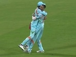 Deepak Hooda and Krunal Pandya hug each other during IPL 2022(Twitter) Deepak Hooda and Krunal Pandya hug each other during IPL 2022(Twitter)