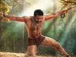 Jr NTR in a still from SS Rajamouli's RRR. Jr NTR in a still from SS Rajamouli's RRR.