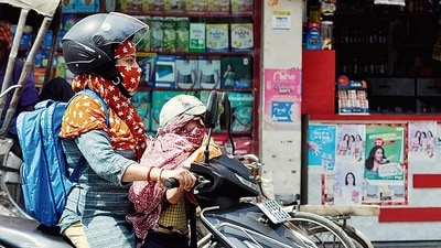 Northwest and central India recorded heatwaves during the second half of March. (HT PHOTO)