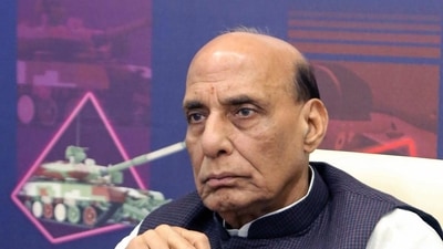 Defence minister Rajnath Singh. (PTI)